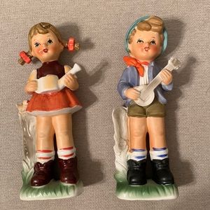 4/$10 Ceramic boy and girl